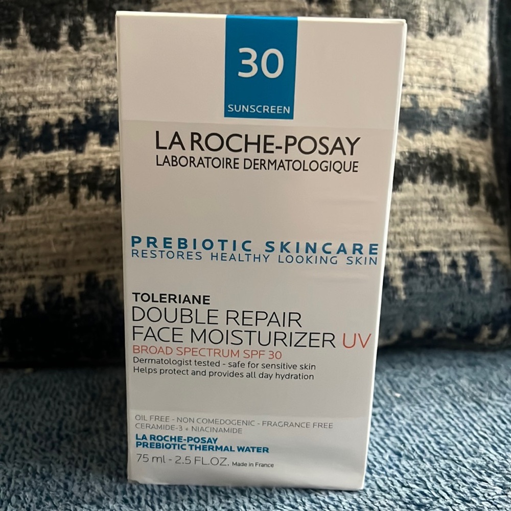 La Roche-Posay Prebiotic Skincare Double Repair Face Moisturizer.